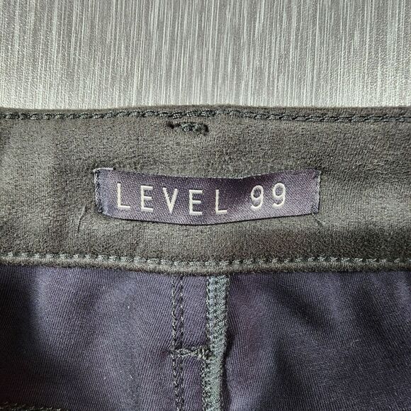 Level 99 Janice Skinny Gray Ponte Pants BE2A77F Womens Size 27 - Picture 4 of 13